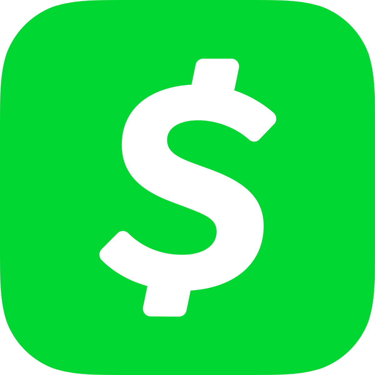 Green Phone App Logo - Cash App