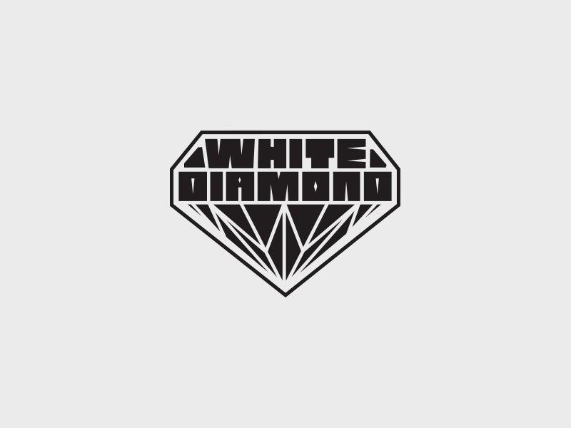 Diamond Weed Logo - White Diamond by Kyle Bebeau | Dribbble | Dribbble