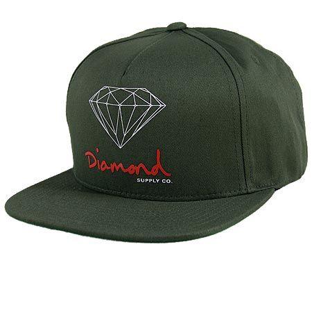 Diamond Weed Logo - Diamond OG Logo Snap Back Hat In Stock At SPoT Skate Shop