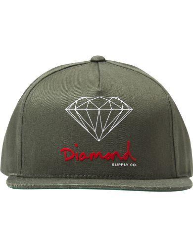 Diamond Weed Logo - Diamond Og Logo Hat Hats