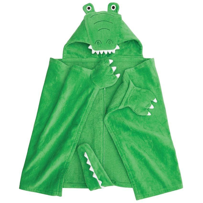 Green Gator Logo - Green Gator Hooded Towel Shop Mud Pie Now!