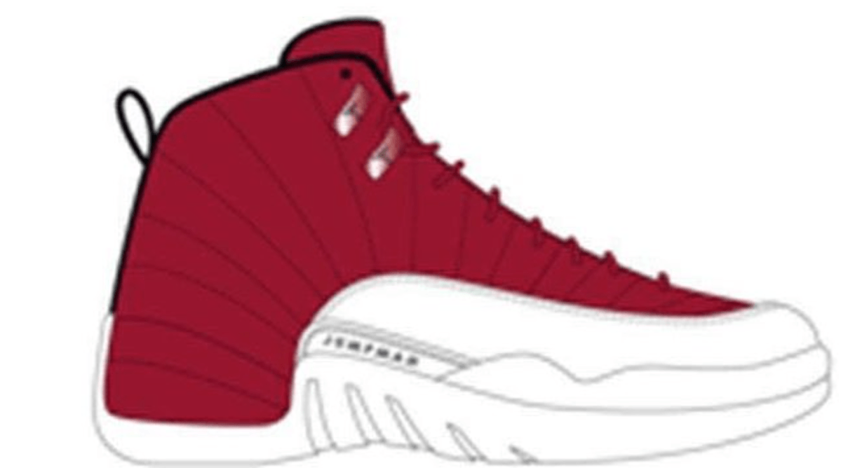 Red and White Jordan Logo - Air Jordan 12 Red White Black Release Date - Sneaker Bar Detroit