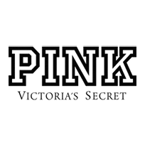 Victoria Secret Pink Black and White Logo - Women secret Logos