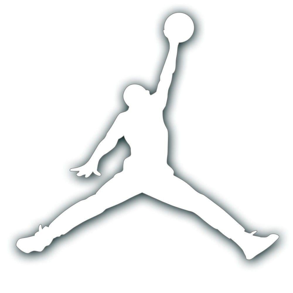 how to draw jumpman logo