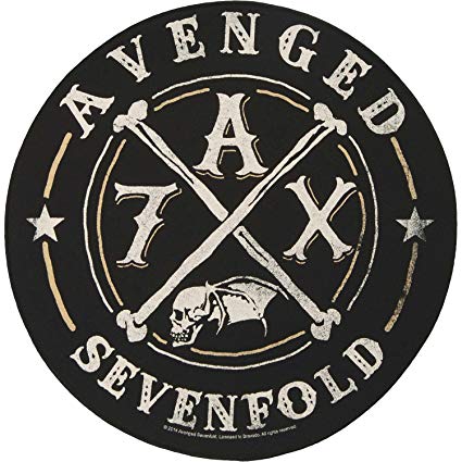 AX7 Logo - Amazon.com: XLG Avenged Sevenfold A7X Back Patch Band Logo Metal Fan ...