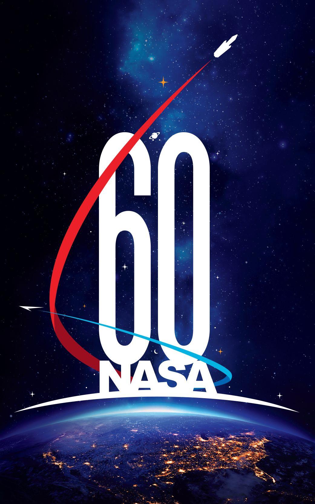 Official NASA Logo - New NASA Logo For Upcoming 60th Anniversary Designed by Matthew Skeins