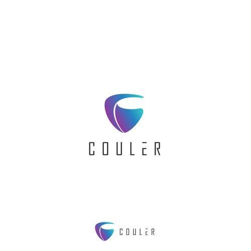 French Apparel Logo - couler (french for 'flow') inspired Apparel Logo Design