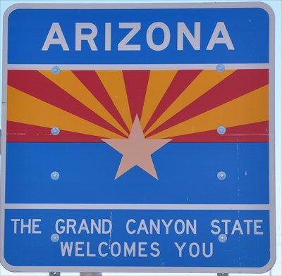 Grand Canyon State Logo - Arizona ~ The Grand Canyon State Welcomes You - Welcome Signs on ...