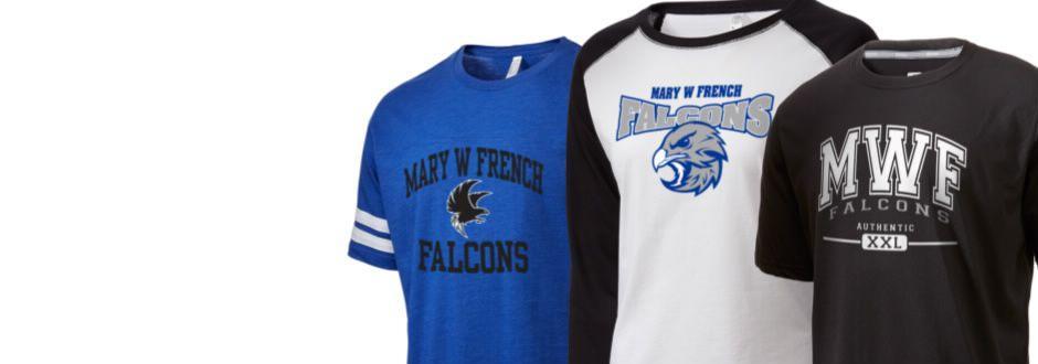 French Apparel Logo - Mary W French Academy Falcons Apparel Store. Decatur, Illinois