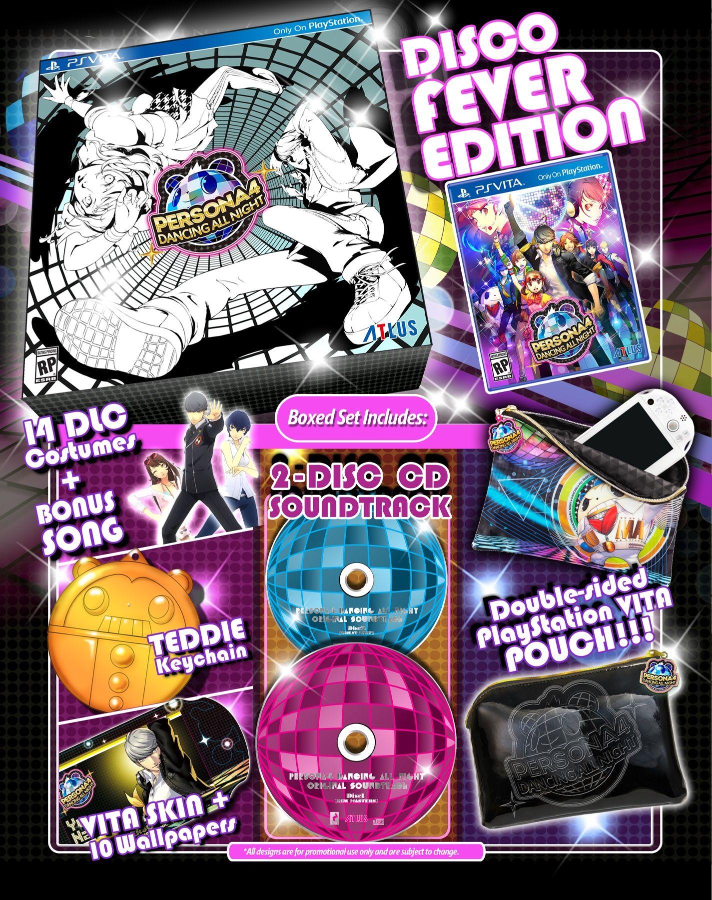 Giant Bomb Disco Logo - Disco Fever Edition announced - Persona 4: Dancing All Night - Giant ...