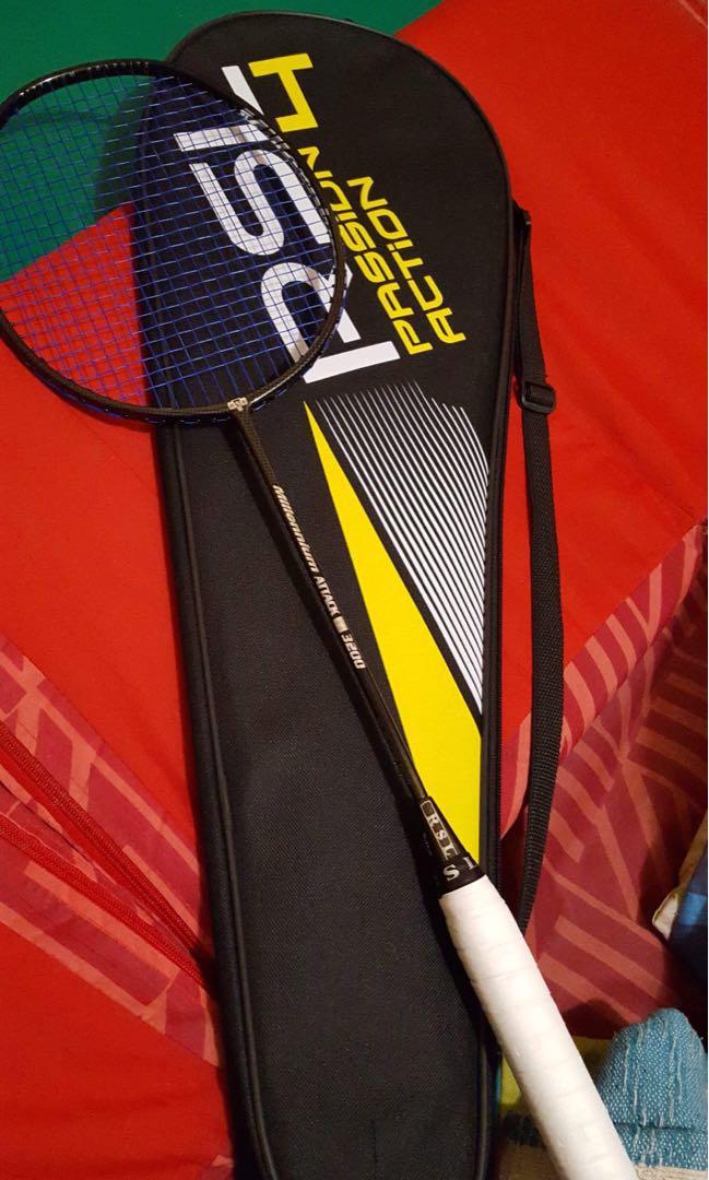 RSL Sports Logo - RSL badminton racket, Sports, Other Sports Equipment on Carousell