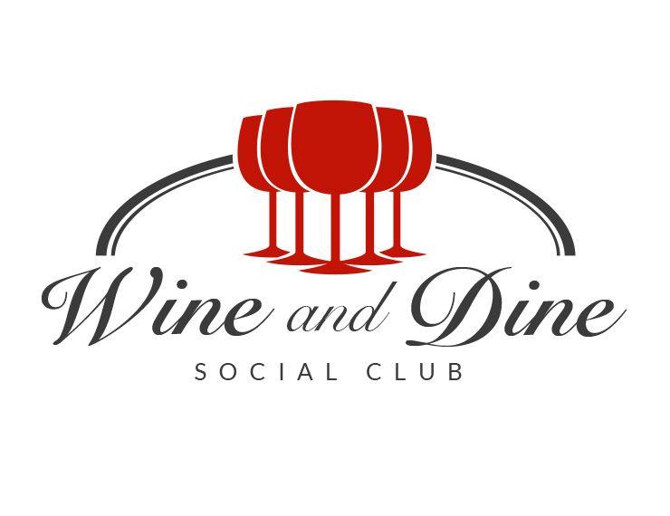 Social Club Logo - AdrianDC - Wine and Dine Social Club