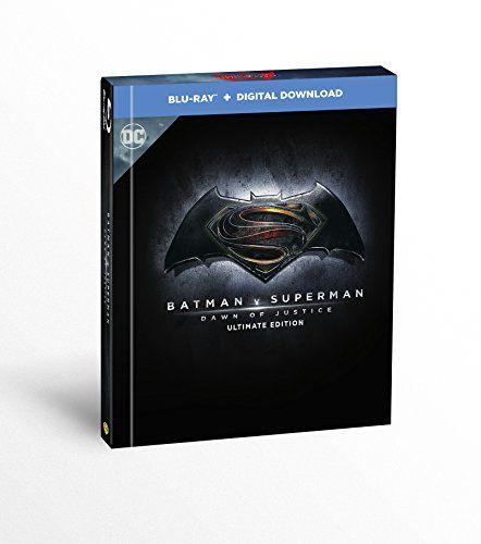 Batman V Superman Movie Logo - Batman V Superman: Dawn Of Justice Ultimate Edition Filmbook Blu Ray