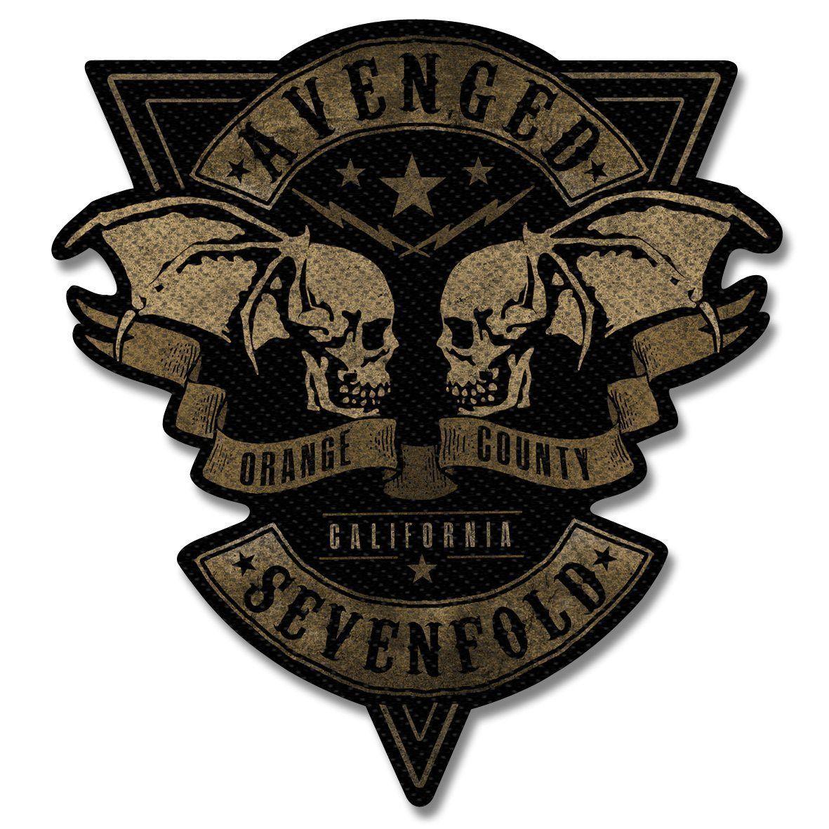 Avenged Sevenfold Logo - Avenged Sevenfold Patch Orange County Cut Out
