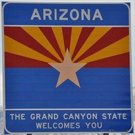 Grand Canyon State Logo - Arizona The Grand Canyon State Welcomes You