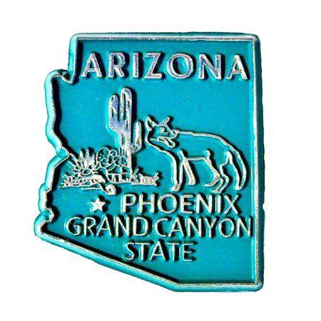 Grand Canyon State Logo - Arizona The Grand Canyon State Fridge Magnet - Walmart.com