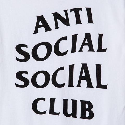 Social Club Logo - AntiSocial Social Club - Logo Tee 2 (White) - EnglishSole