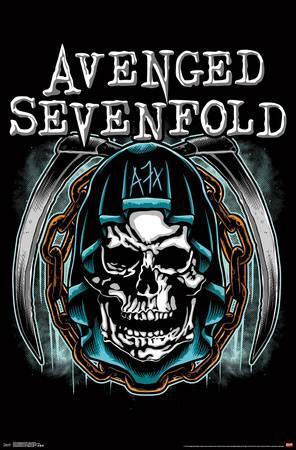Avenged Sevnfold Logo - Avenged Sevenfold- Holy Reaper Posters at AllPosters.com