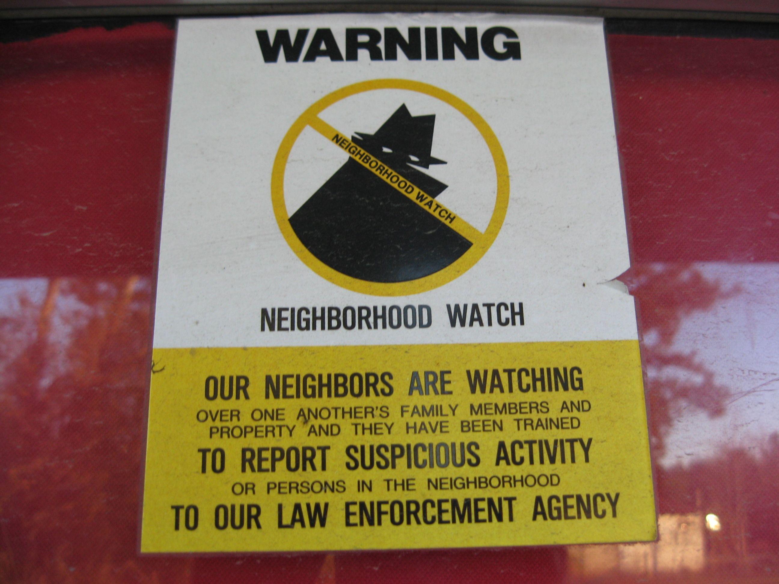 Neighborhood Watch Logo - Neighborhood watch