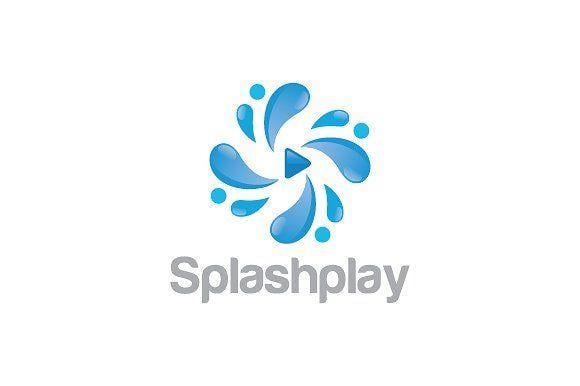 Splash Logo - Circle Water Splash Logo ~ Logo Templates ~ Creative Market