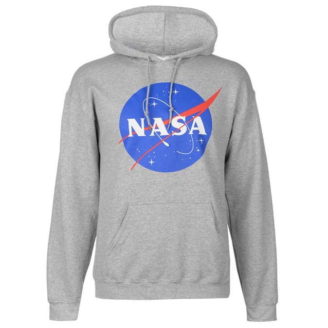 Official NASA Logo - Official Classic NASA Logo Hoody Mens | Pullover