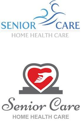 Senior Care Logo - My home plan: Health Care Logo Design