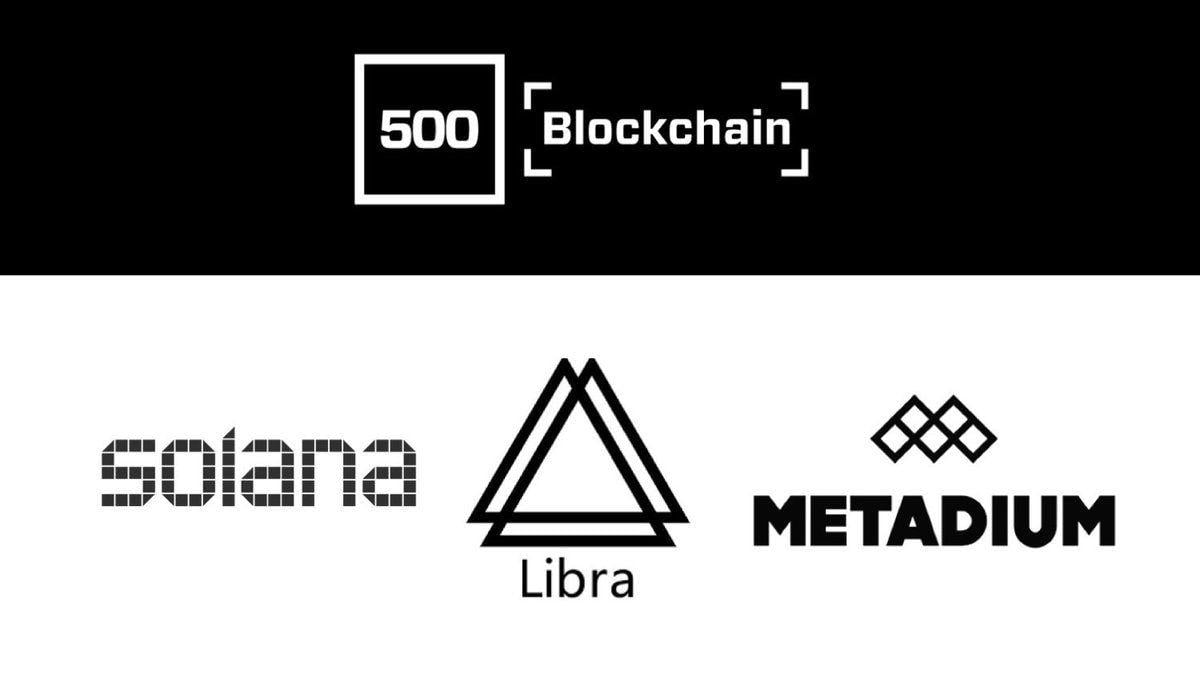 Libra Blockchain Logo - Meet our 500 track companies selected by 500 blockchain & ! solana