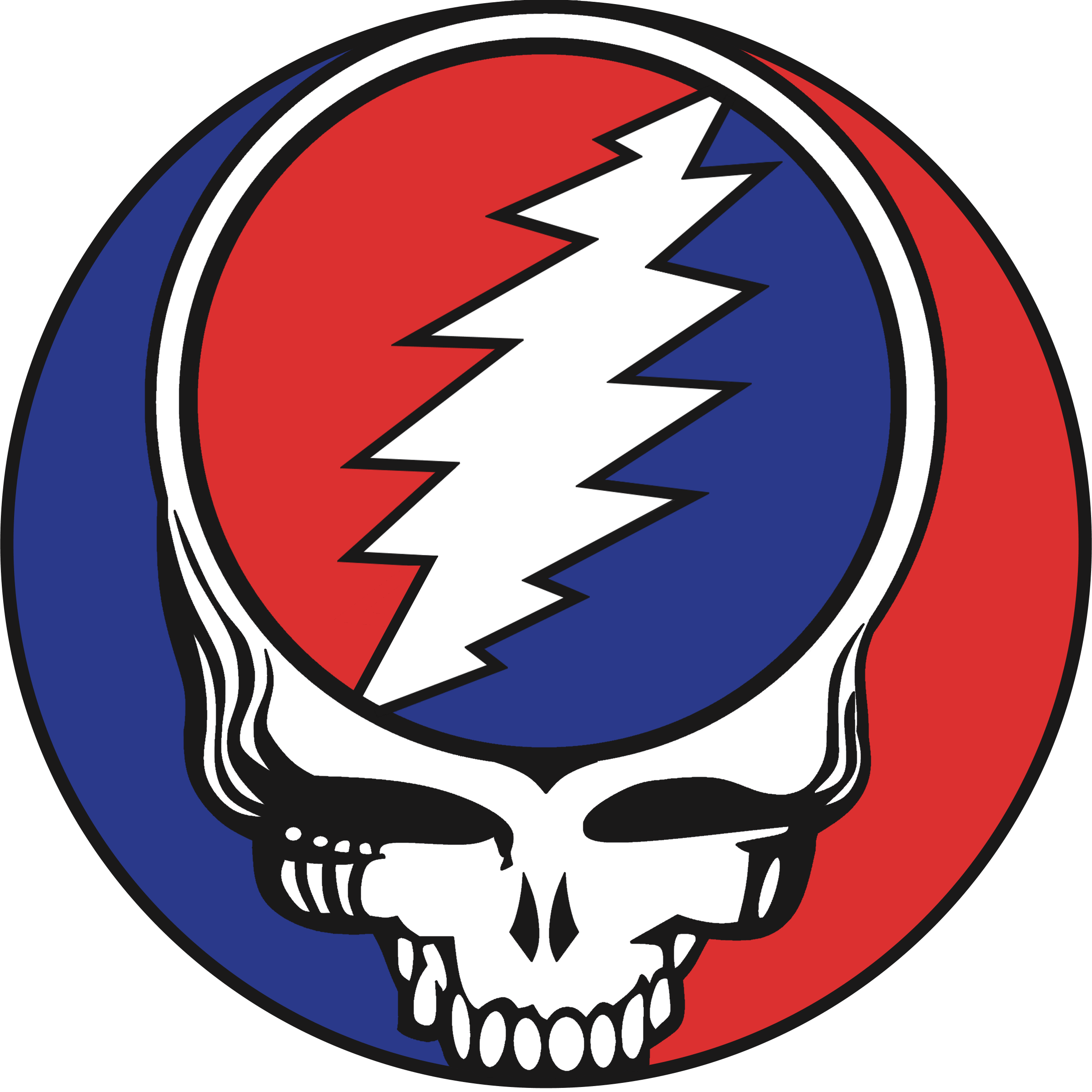Grateful Dead Stealie Logo - Haven't seen any high-res Stealies anywhere online, so heres a ...