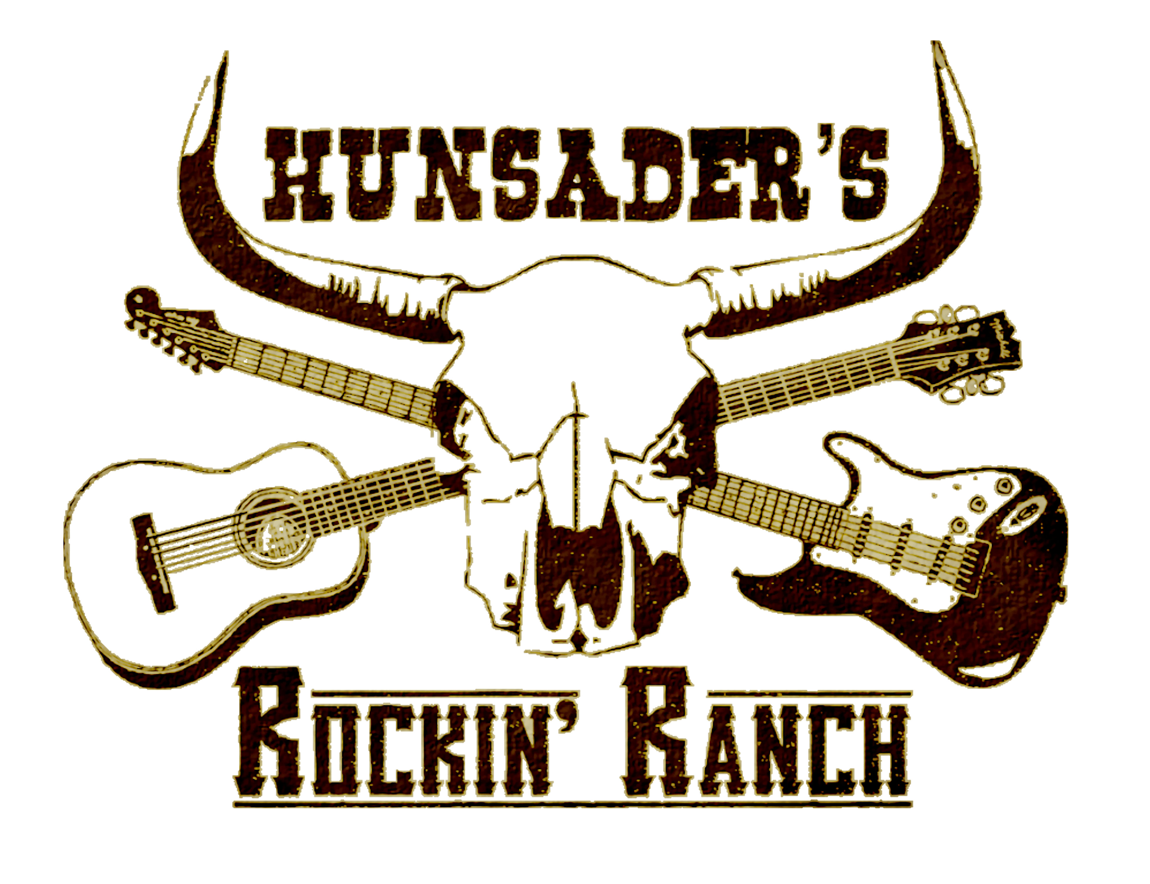 HR R Logo - Logo for Hunsader's Rockin' Ranch, Myakka City, FL