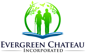 Senior Care Logo - Evergreen Chateau Assisted Living Care and Assisted Living