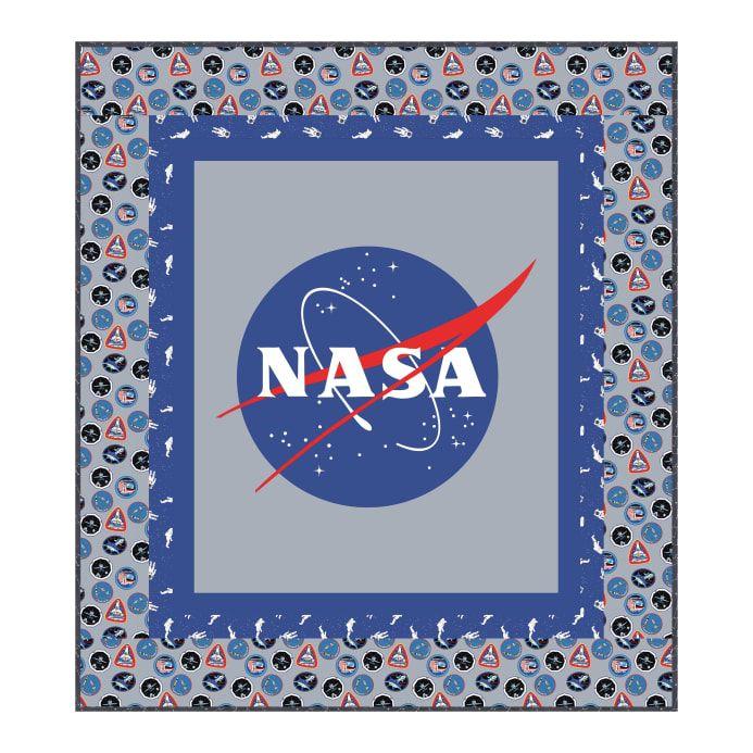 Official NACA Logo - Riley Blake Designs Out Of This World With NASA Official NASA LOGO ...
