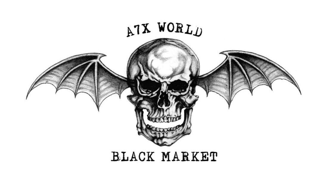 A7X Logo - Avenged Sevenfold Launch A7X World Black Market. - Avenged Sevenfold