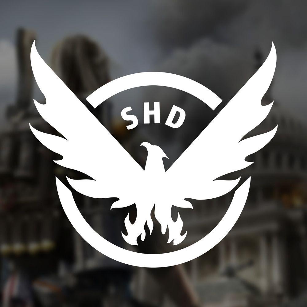 The Division Shd Logo - Tom Clancy's The Division 2 SHD Logo / Vinyl Decal Sticker