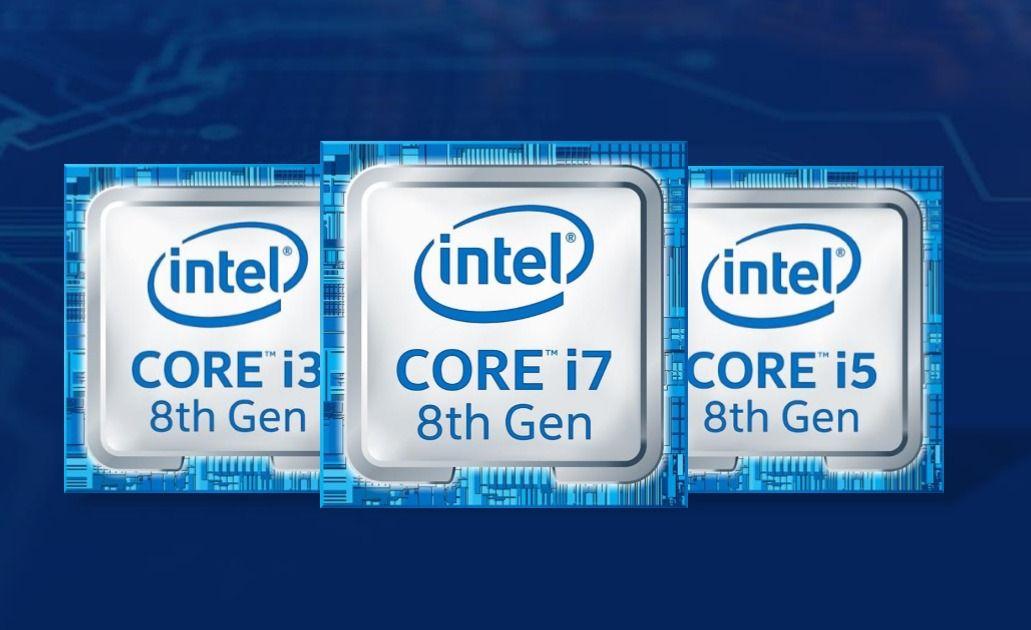 CPU Intel Logo - Intel 8th-gen Core i7 review: What happens when thin laptops get ...