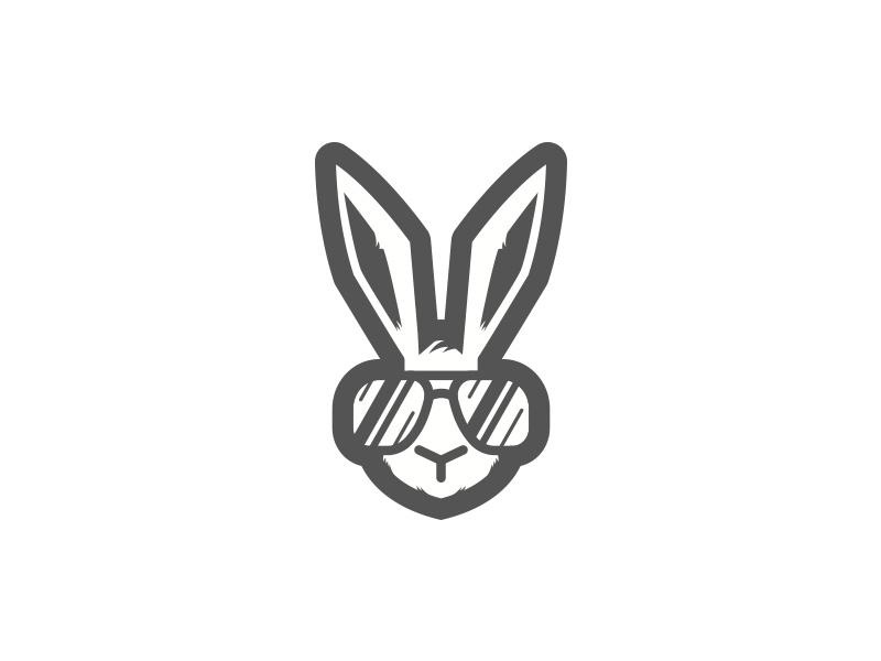 Rabbit Logo - Rabbit Bunny Logo Design - Rabbixel