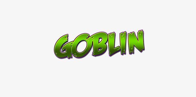 Goblin Logo - Goblin, English Alphabet, Green Font PNG and PSD File for Free Download