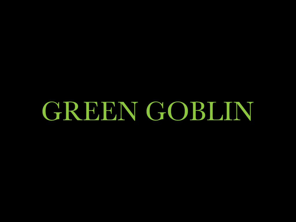 Green Goblin Brand Logo - Green Goblin. Dispensaries. Pasadena, California, US