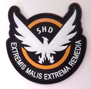 The Division Shd Logo - The Division Game SHD Large Round Logo PVC Patch w Hook & Loop(DVPA ...