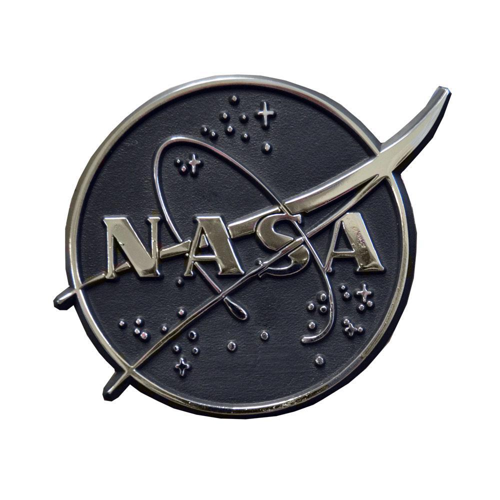 Official NASA Logo - NASA Chrome Auto Emblem