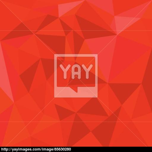 Red Triangle Geometric Logo - Red triangle vector background or seamless pattern. Geometric mosaic ...