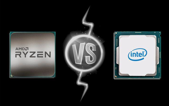 CPU Intel Logo - AMD Ryzen 7 2700X Vs Intel Core I7 9700K: Which CPU Is Better?