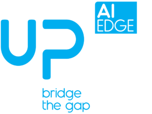Powered by Intel Logo - UP Bridge the Gap – Artificial Intelligence on the Edge