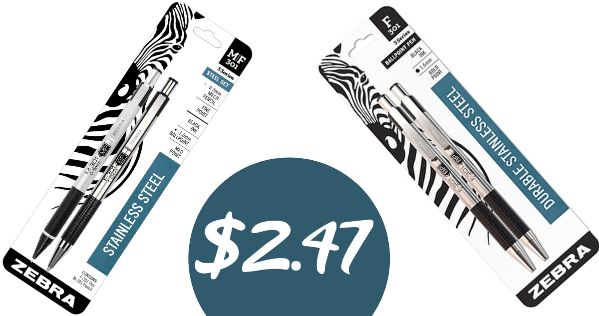 Zebra Pen Logo - Zebra Pens Coupon | Mechanical Pencils & Pens for $2.47 :: Southern ...