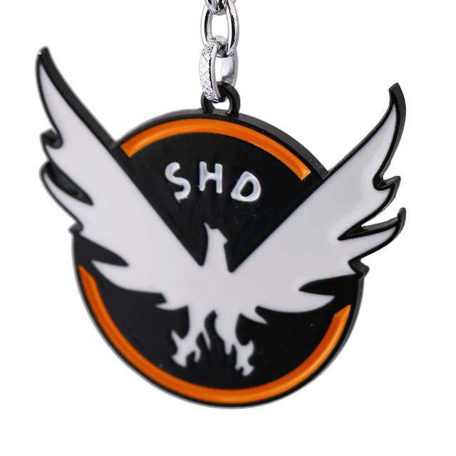 The Division Shd Logo - Online Shop Tom Clancys The Division Keychain SHD Logo Key Rings Hot