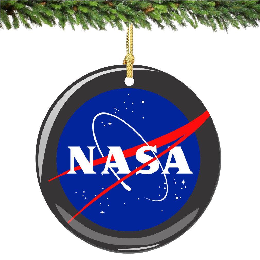 Official NASA Logo - NASA Christmas Ornament Porcelain