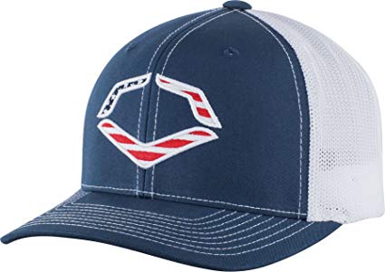 EVO Shield Logo - Wilson Sporting Goods Evoshield USA Logo Flexfit Trucker