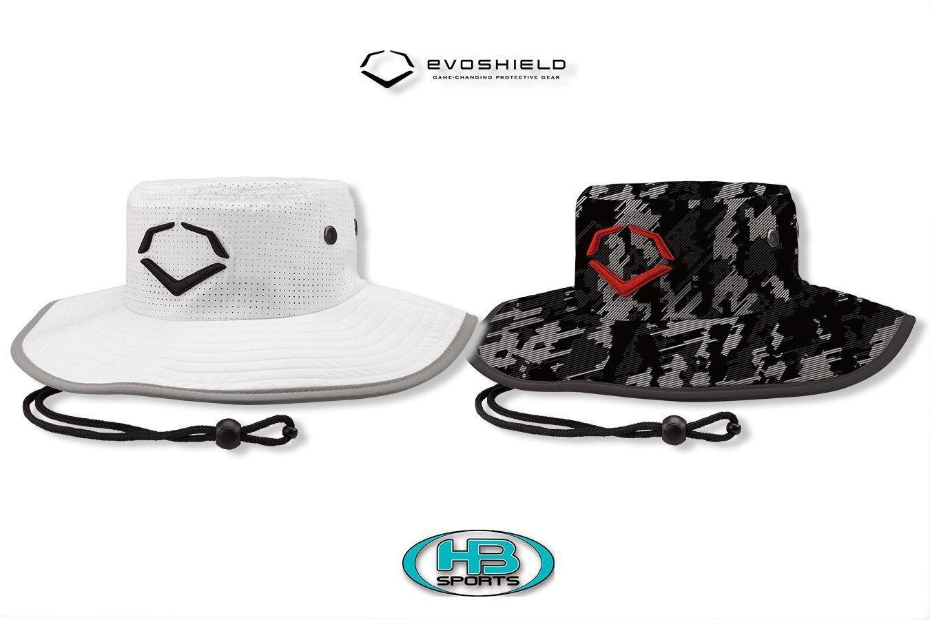 EVO Shield Logo - EvoShield Baseball and Softball Logo Bucket Hat - White & Black