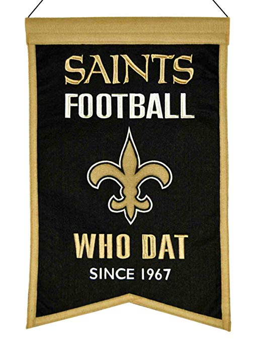 Who Dat Saints Logo - Amazon.com : Winning Streak New Orleans Saints Who Dat Franchise ...