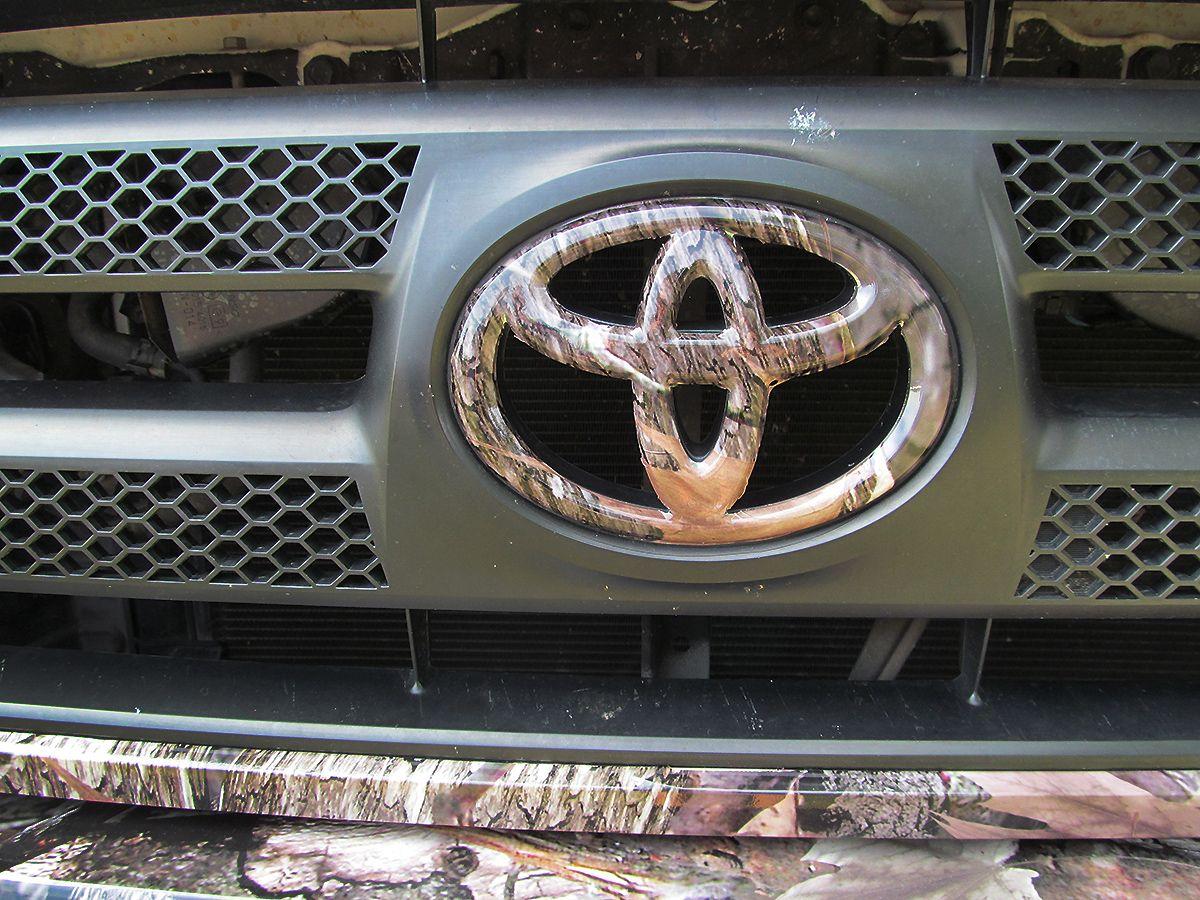 Camo Toyota Logo - Camouflage: Toyota 4 x 4 | Car Wrap City