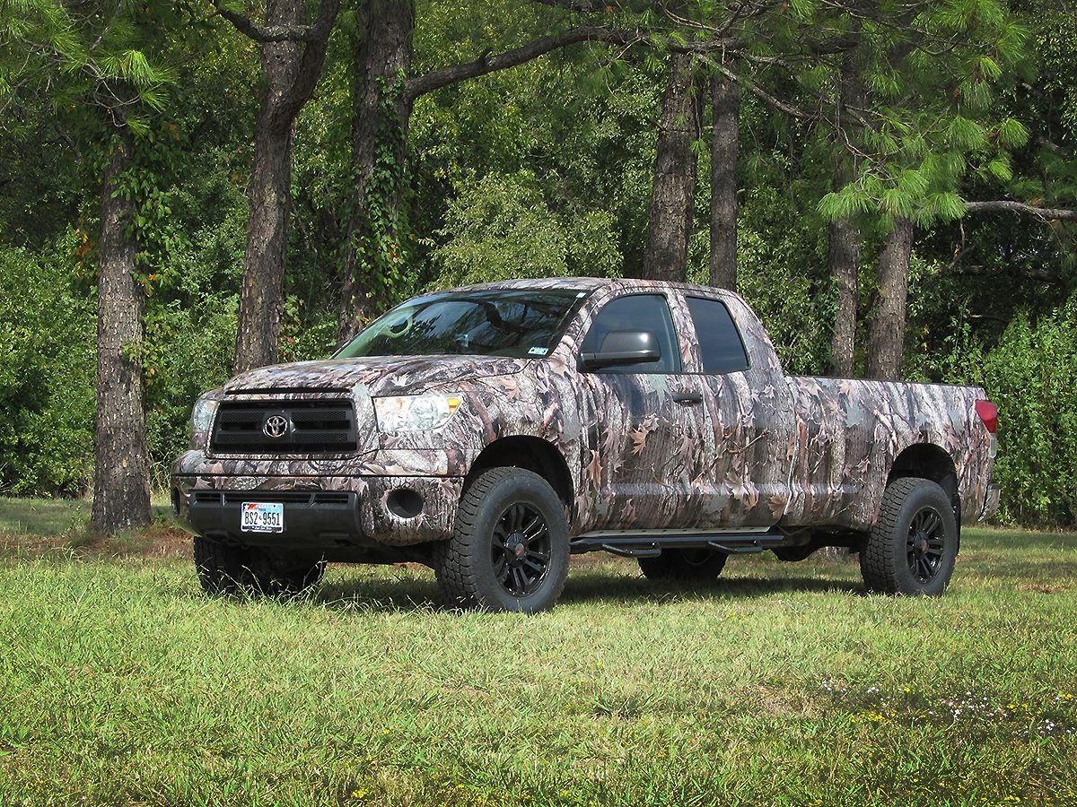 Camo Toyota Logo - Camouflage: Toyota 4 x 4 | Car Wrap City